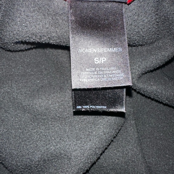 The North Face Fleece. Black. Zip up. Hooded. Women’s size Small. - Picture 7 of 10